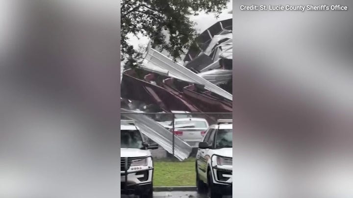 Sheriff describes devastating tornado damage to St Lucie County Sheriff's Office building