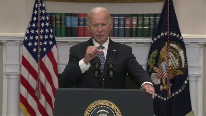 Biden gets defensive when questioned about Hurricane Helene response, explains why he won't yet visit