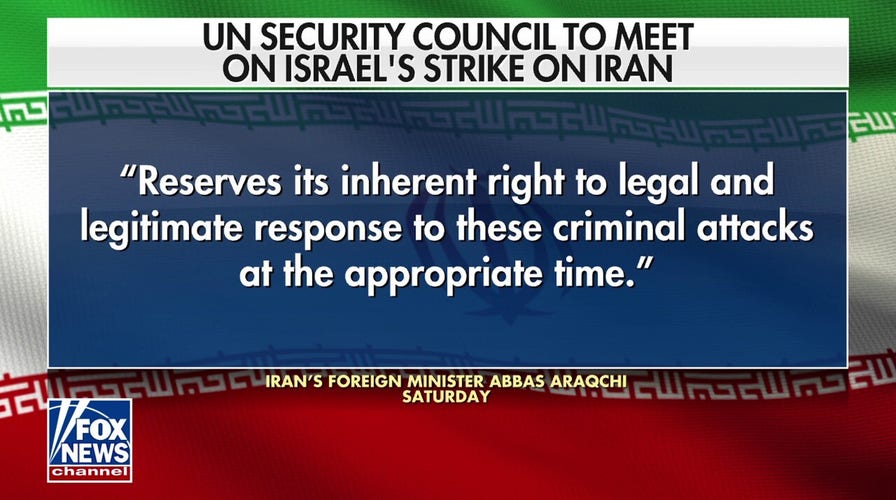 UN Security Council to meet over Israel’s strike on Iran