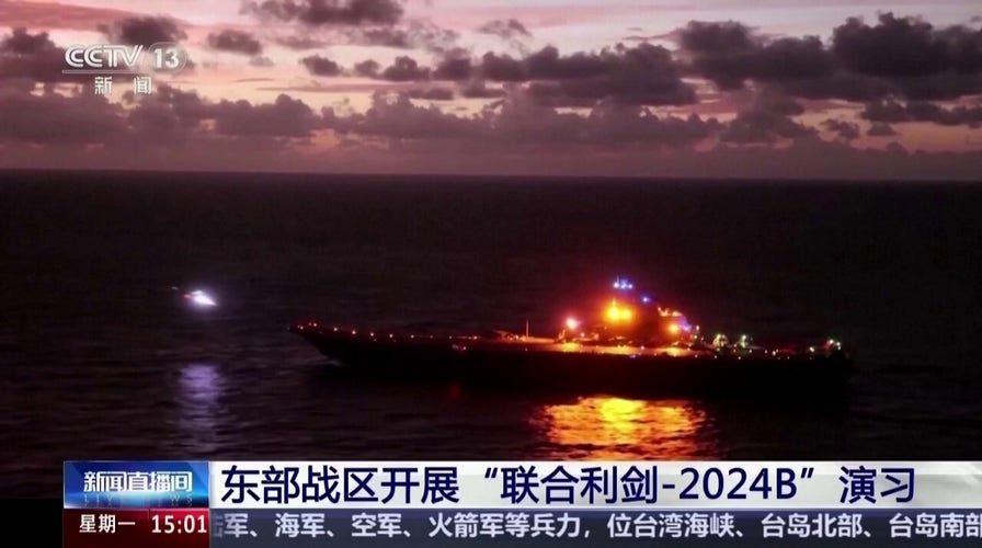 China launches military drills surrounding Taiwan