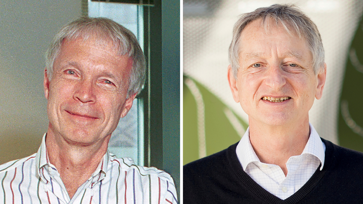 John Hopfield and Geoffrey Hinton