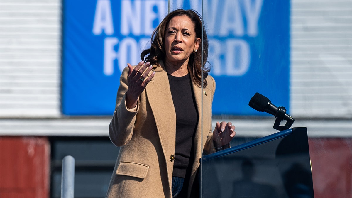 Kamala Harris speaks in New Hampshire