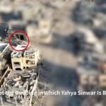 IDF video: Israeli tank fires at building where Hamas leader Yahya Sinwar was barricaded before being killed