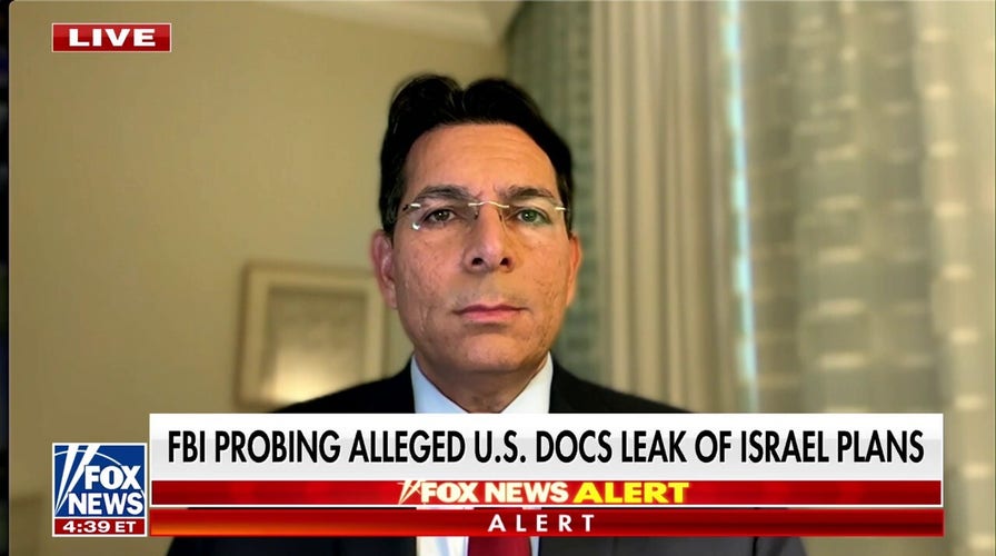 Israeli ambassador to the UN says alleged US documents leak of Israel plans 'very concerning,' 'scary'