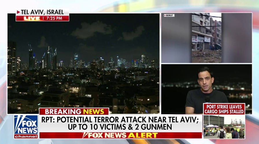 Potential terror attack near Tel Aviv, multiple people injured in shooting