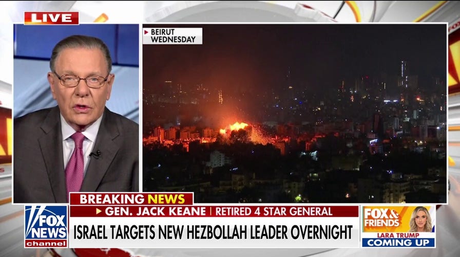 Gen. Jack Keane reacts to Israel targeting possible new Hezbollah leader in Lebanon: 'Very close to Iran'