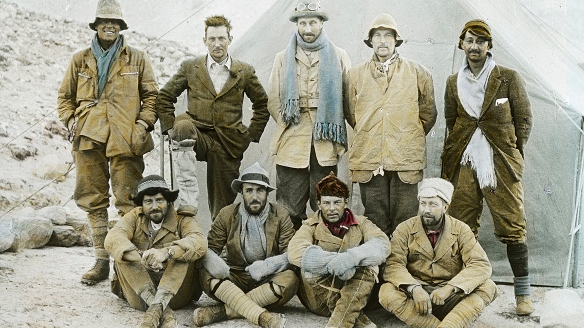 1924 British Mount Everest expedition members