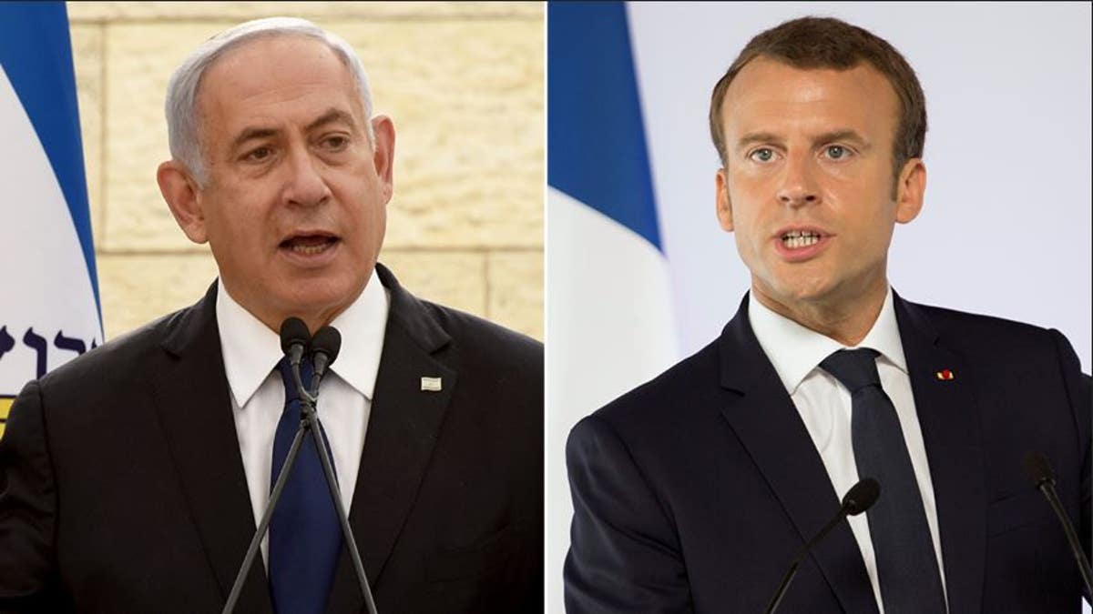 A split of Macron and Netanyahu