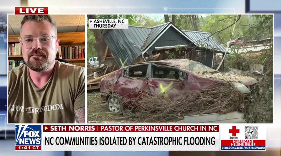 NC pastor on Helene recovery efforts: Going to ‘bring hope in the middle of this brokenness’