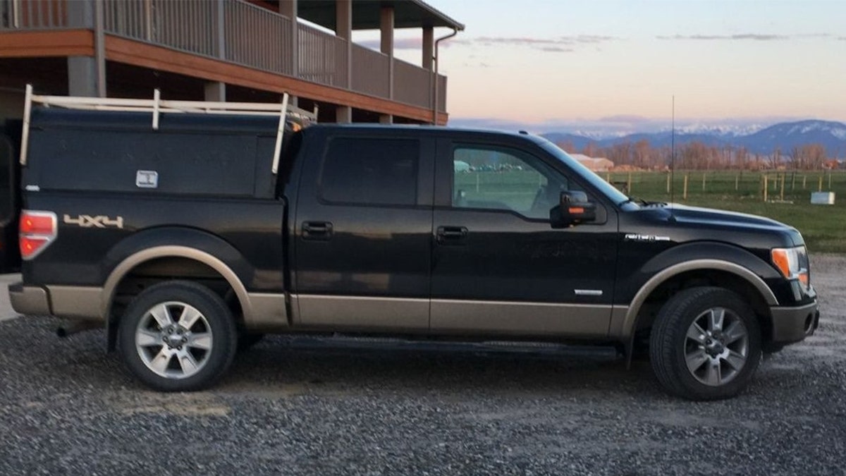 Dustin Kjersem's truck.