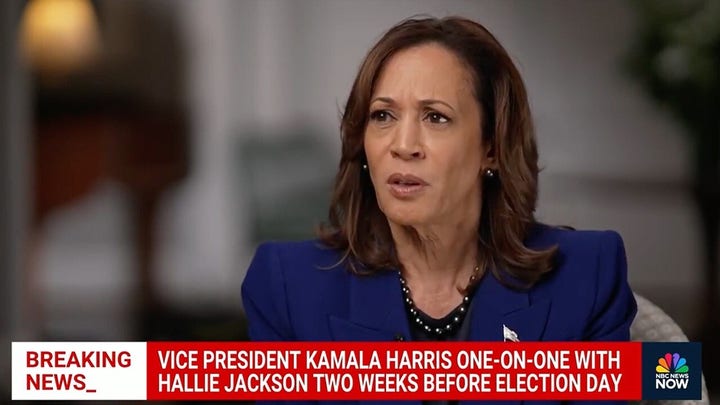 Kamala Harris says she won't make any concessions to Republicans on abortion