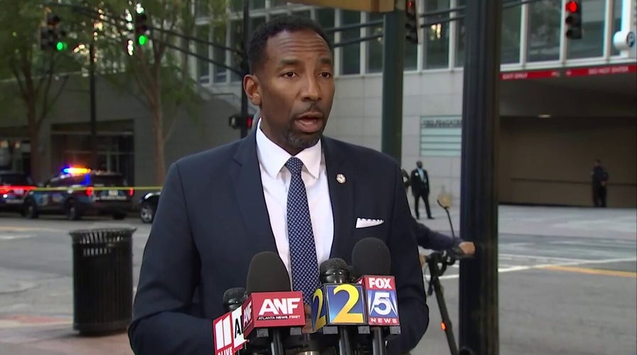 Atlanta officials provide update on luxury hotel barricade, shooting incident