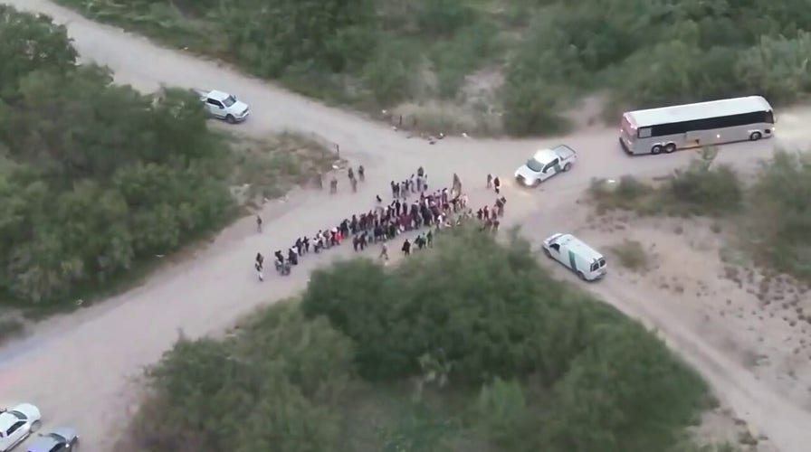 A group of 134 illegal immigrants spotted in Texas near southern border