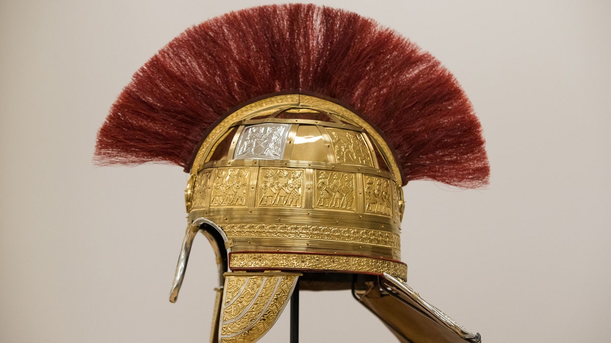 Staffordshire Hoard helmet replica 