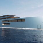 This gigayacht has a glass-bottom pool and stunning underwater lounge