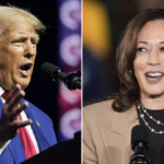 Trump, Harris dead even in national poll, with just 1 in 4 saying country headed in right direction