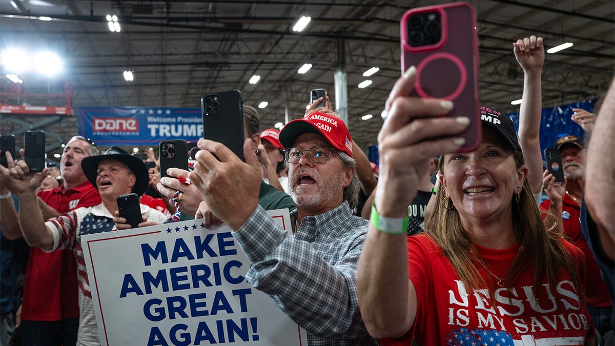 Trump crowd in Dane County