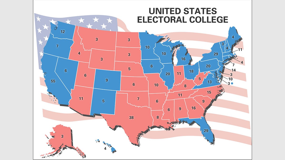 electoral college map