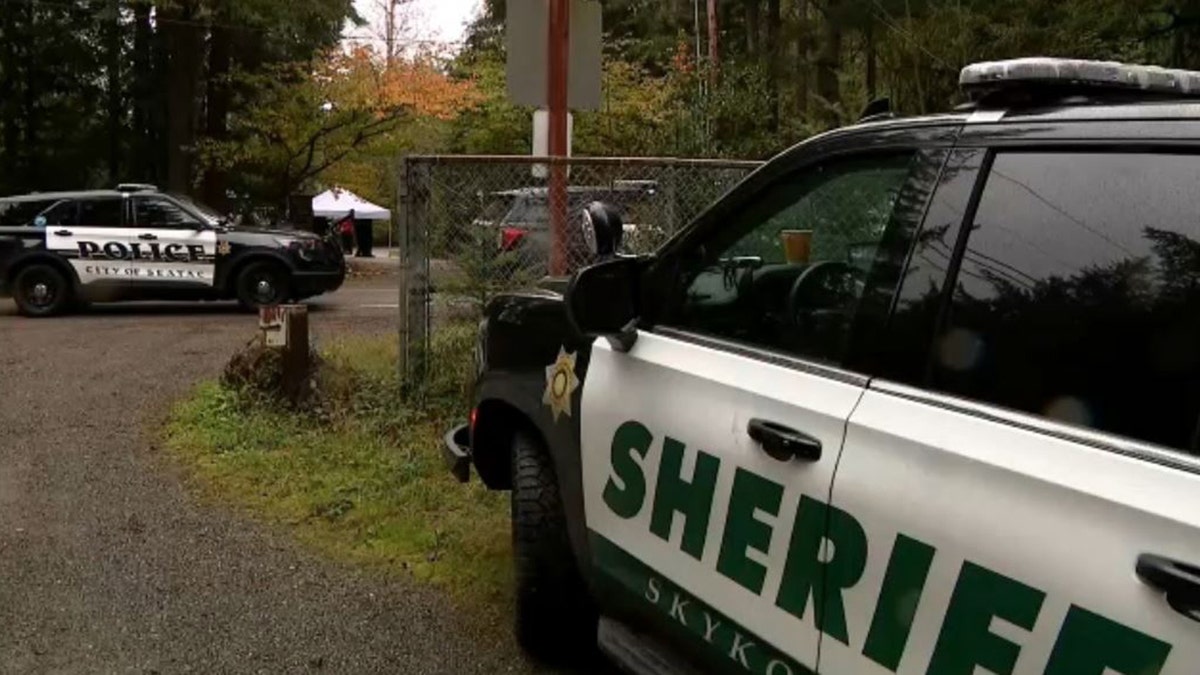 sheriff's vehicles a scene