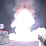 WATCH: US destroyer fires ballistic missile interceptors to defend Israel against Iranian barrage