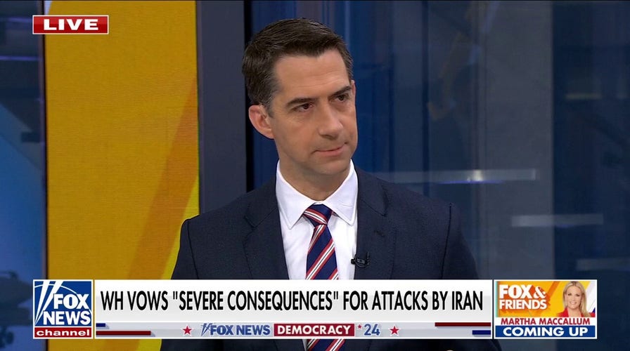 There will be no World War III. Iran has been exposed: Sen. Tom Cotton