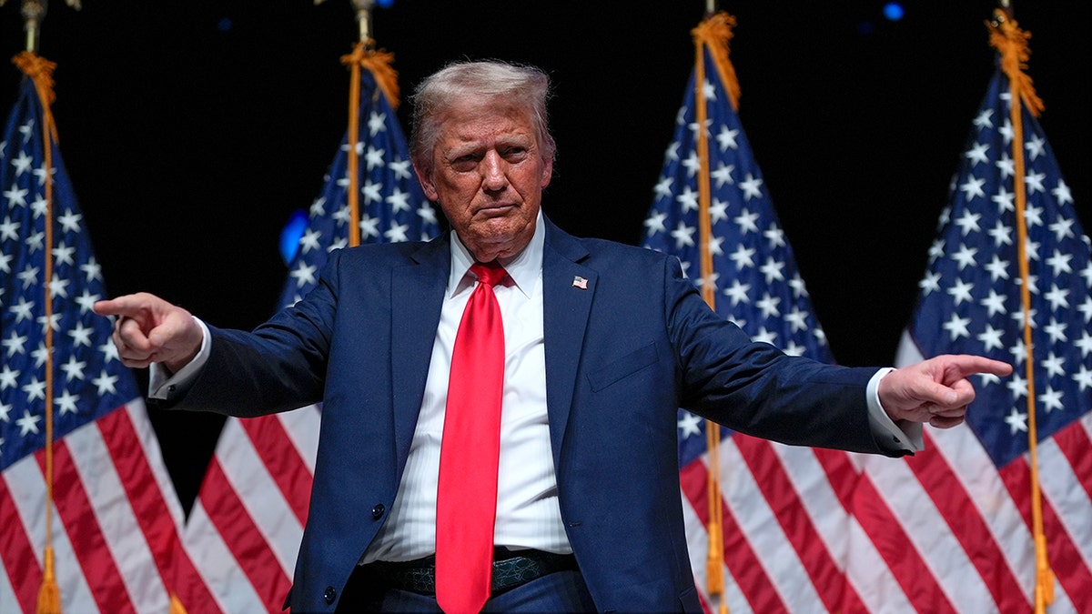 Trump in Arizona closeup shot