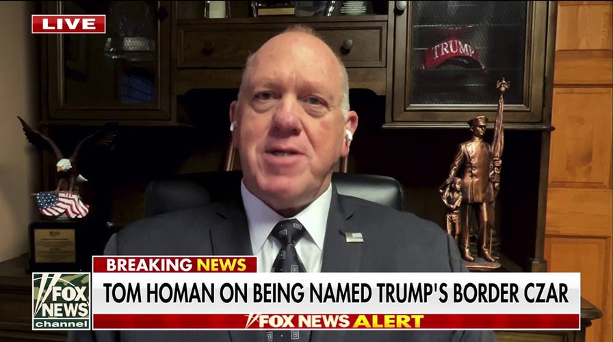 Homan 'honored' to serve as border czar in Trump admin: 'The calling is clear' 