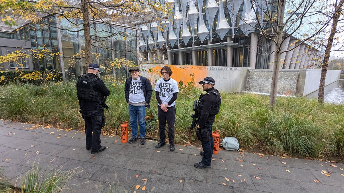 two Just Stop Oil activists arrested