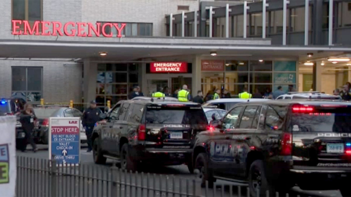 Police at Hartford Hospital