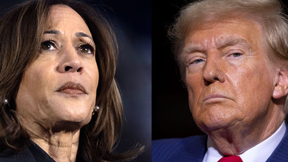 Harris and Trump split