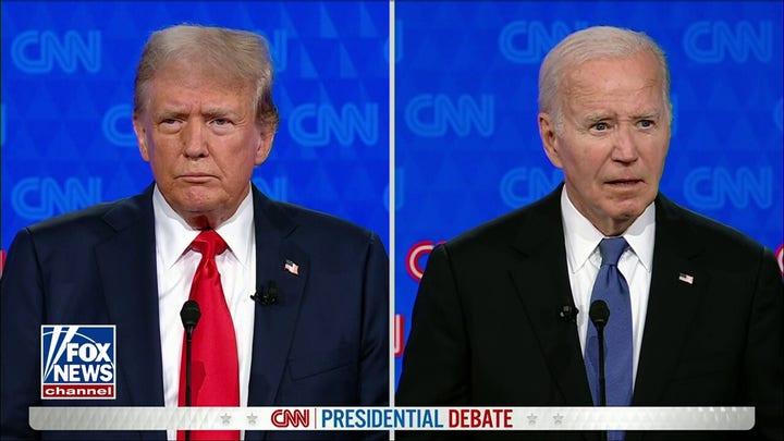 Biden: Trump had the largest national debt