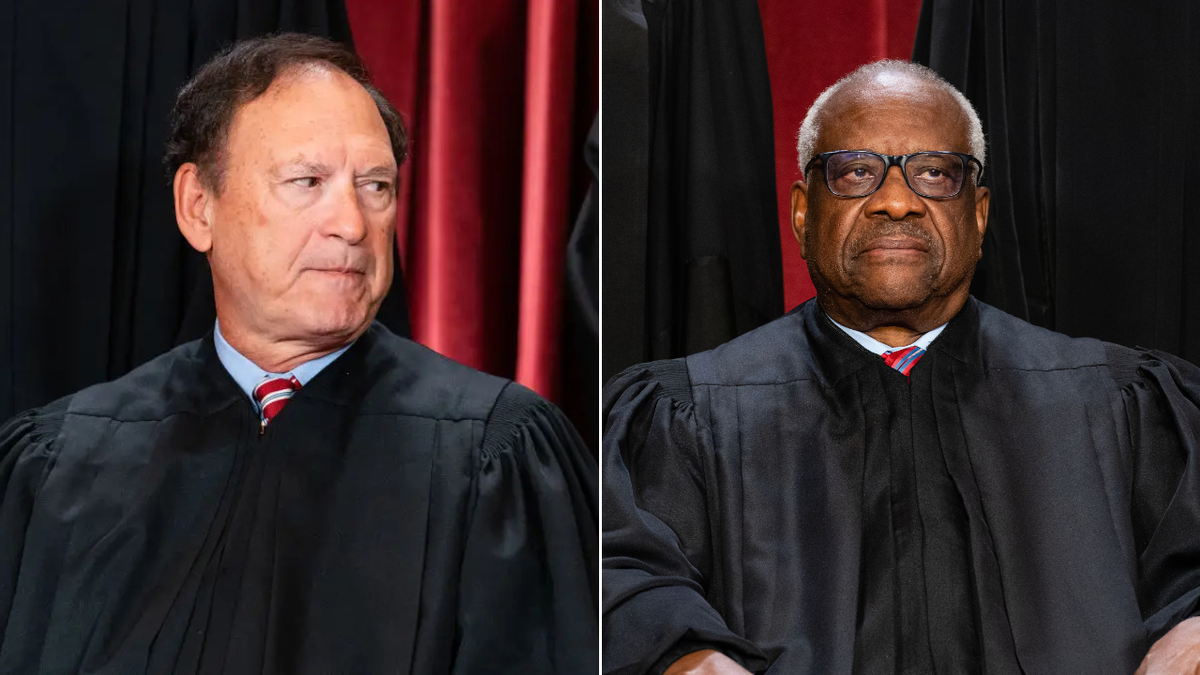 Clarence Thomas and Samuel Alito