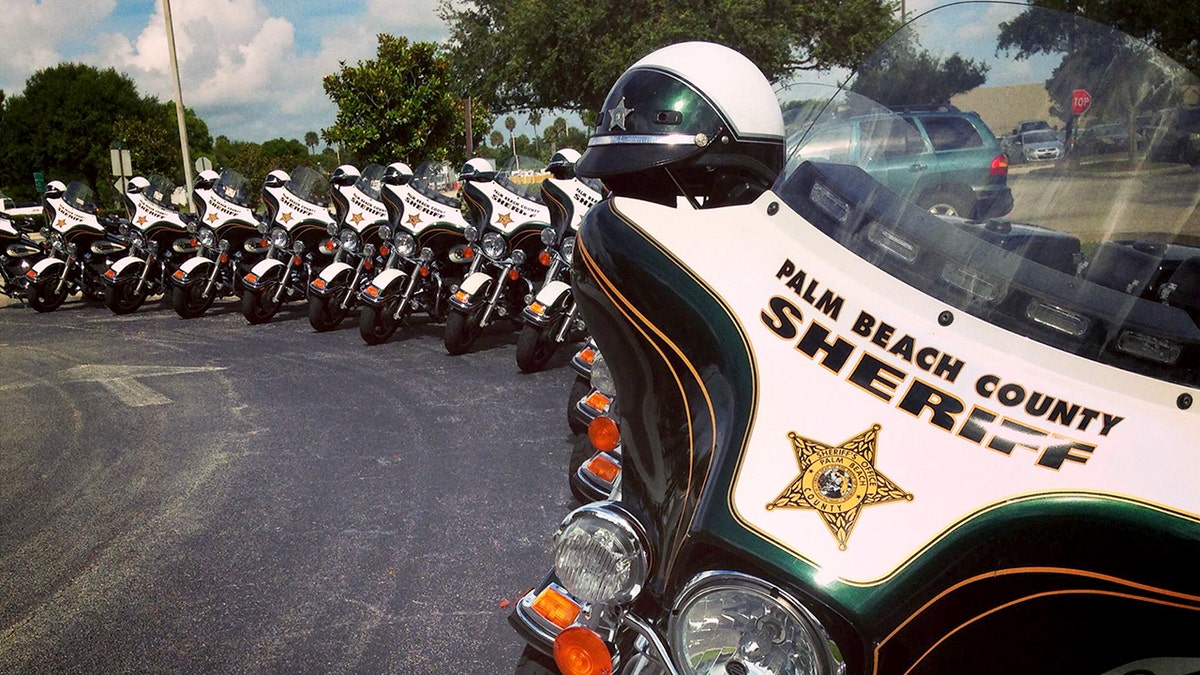 Palm Beach County Sheriff's Office motorcycles