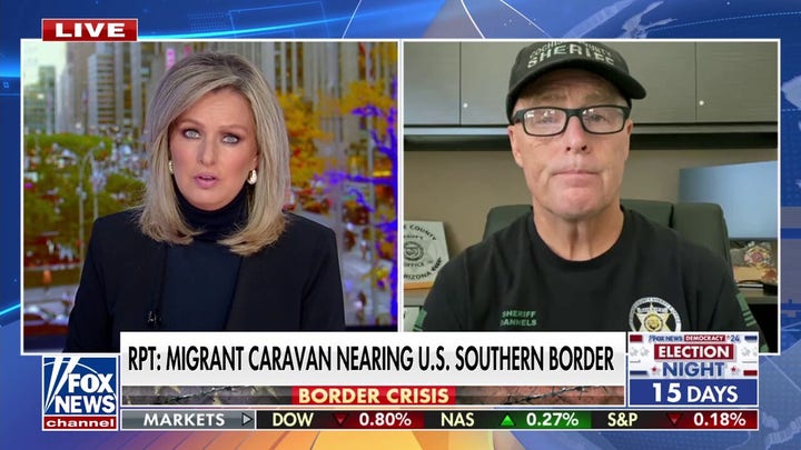 Arizona sheriff says migrants are coming across the southern border because ‘they can’