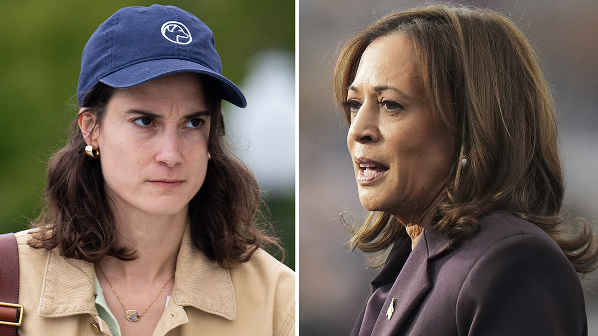 Rep. Marie Gluesenkamp Perez and VP Kamala Harris