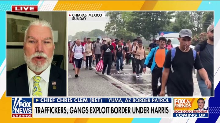 Former Border Patrol agent accuses Biden admin of aiding and abetting border crisis