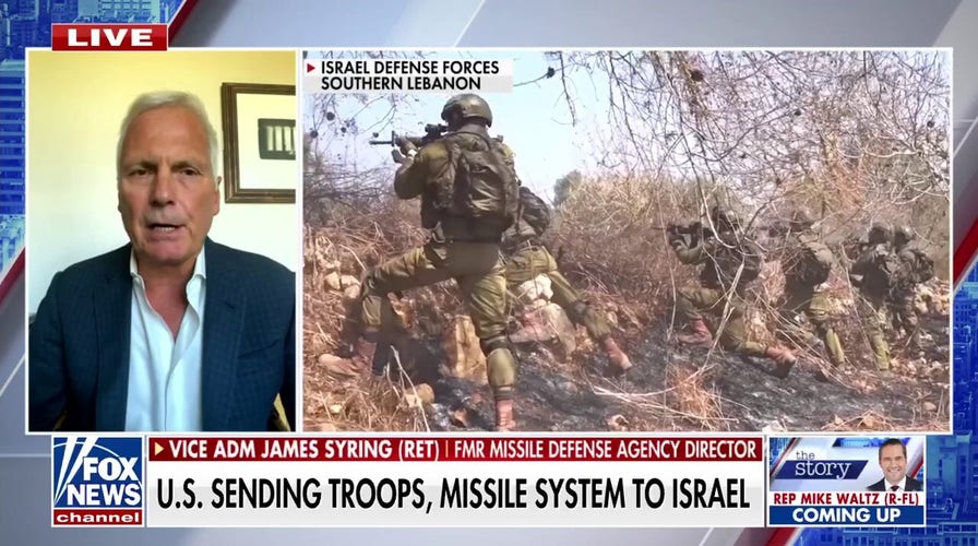 US deploying air defense system, troops to Israel is forward-thinking: James Syring 