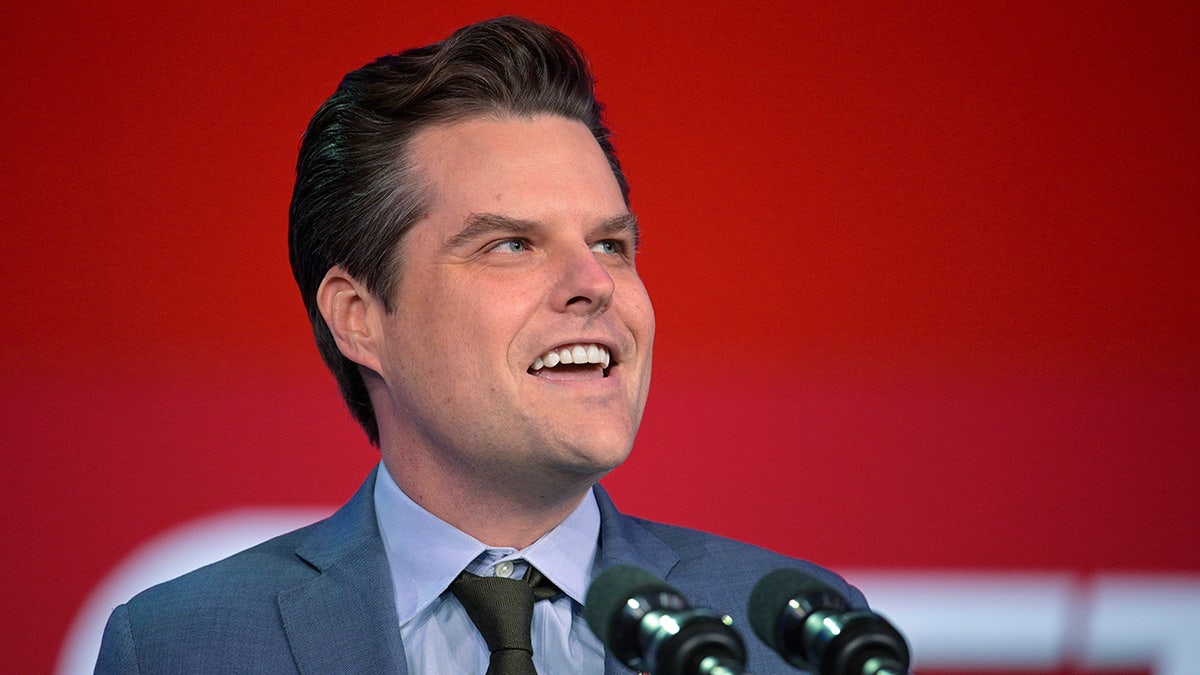 Matt Gaetz at a summit