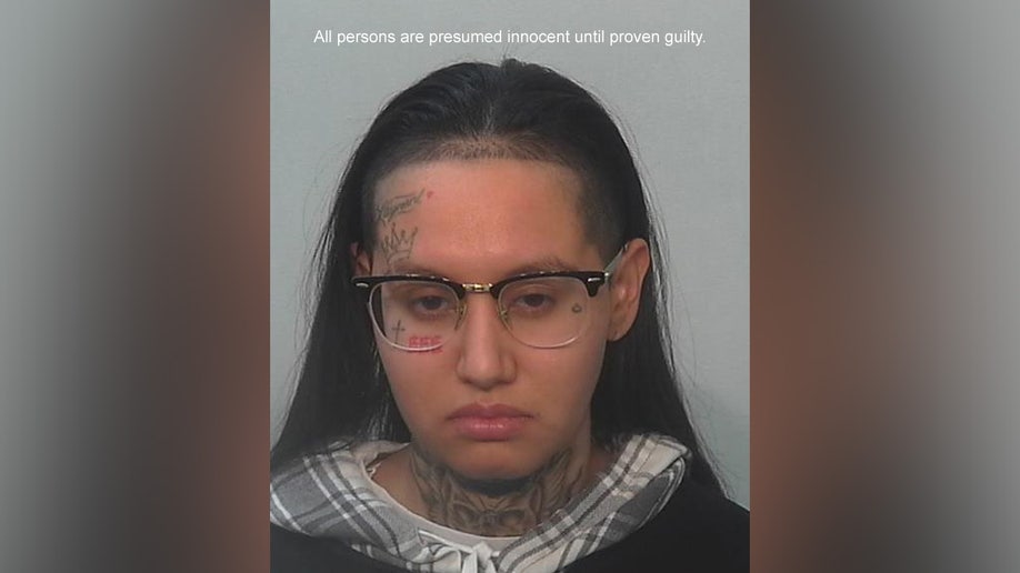 A mugshot of Irene Navarro