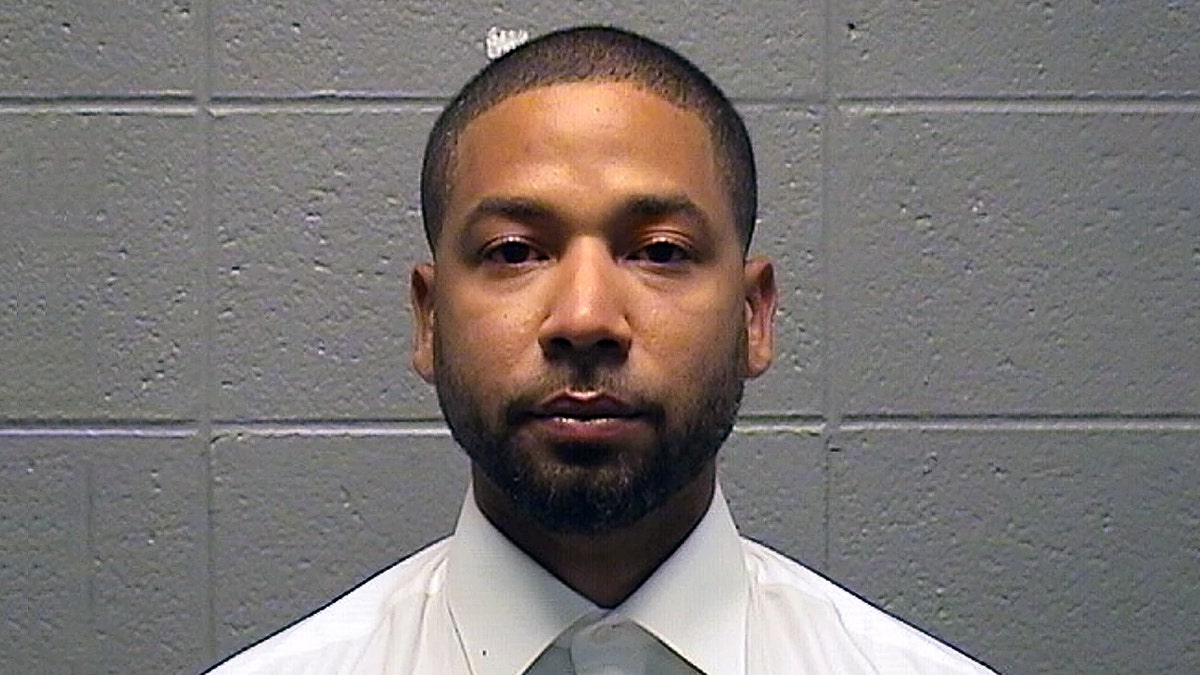 Jussie Smollett booking photo from jail