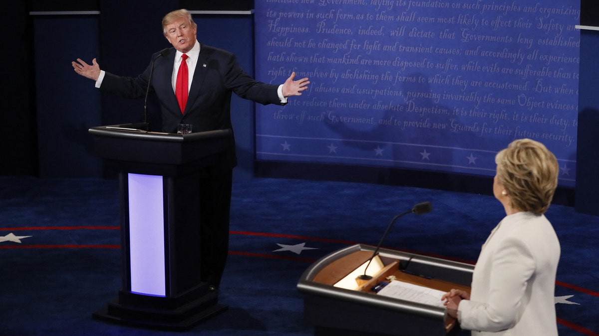 Donald Trump and Hillary Clinton 2016 debate