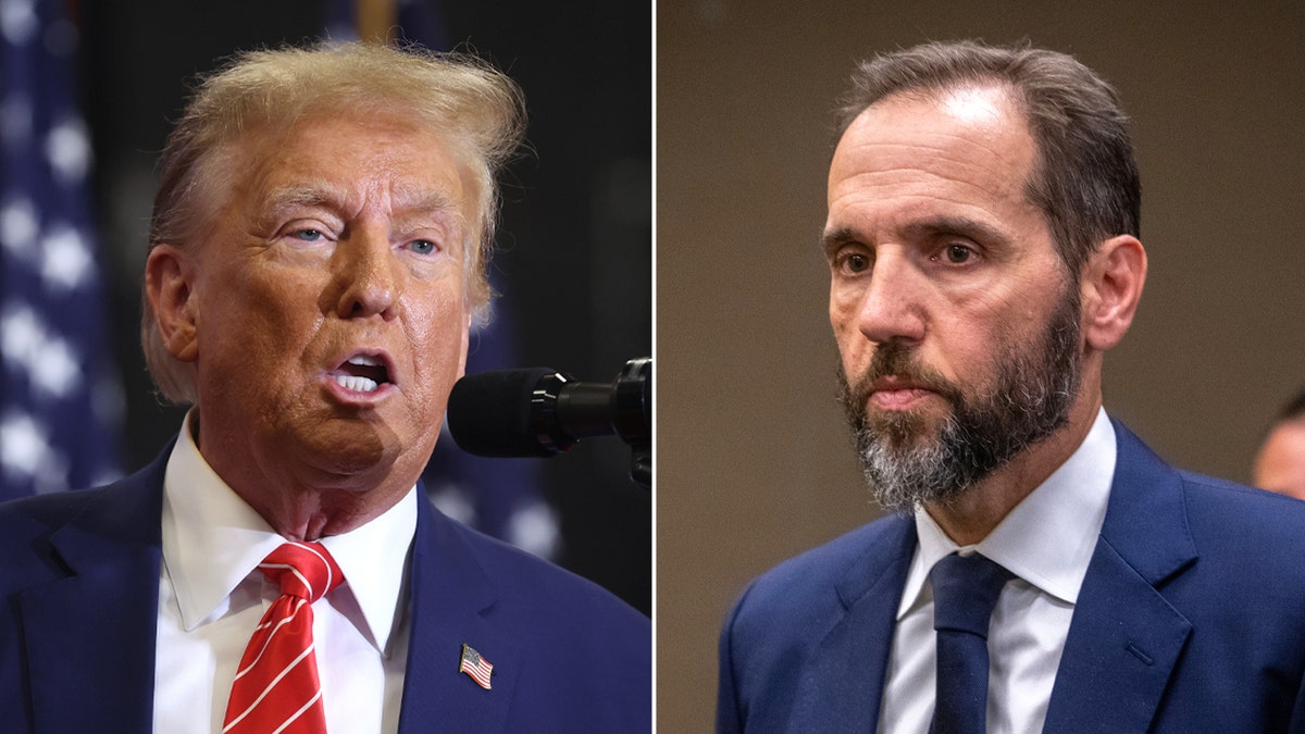 trump and jack smith photo split