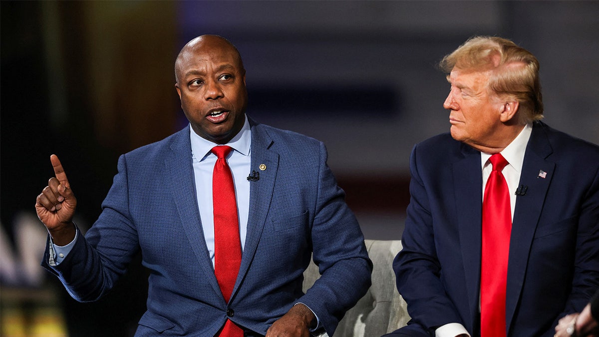 Tim Scott, Donald Trump