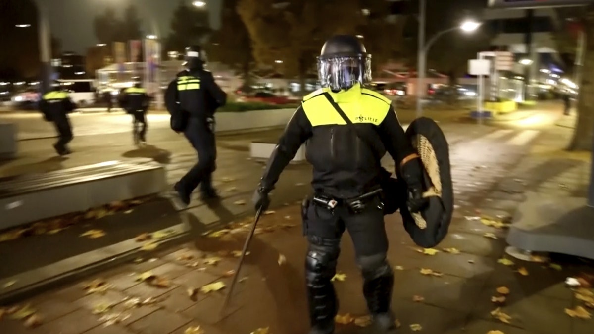 Police in Amsterdam