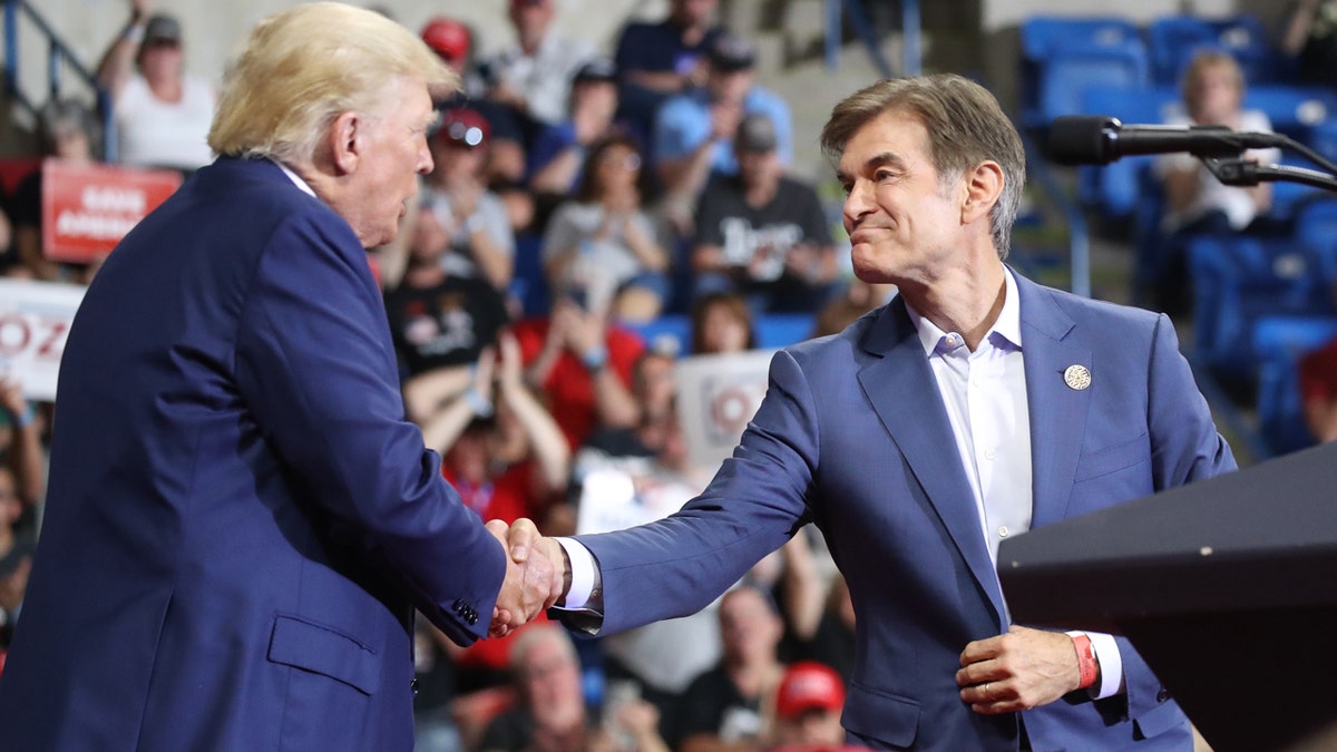 Dr. Oz and President-elect Trump