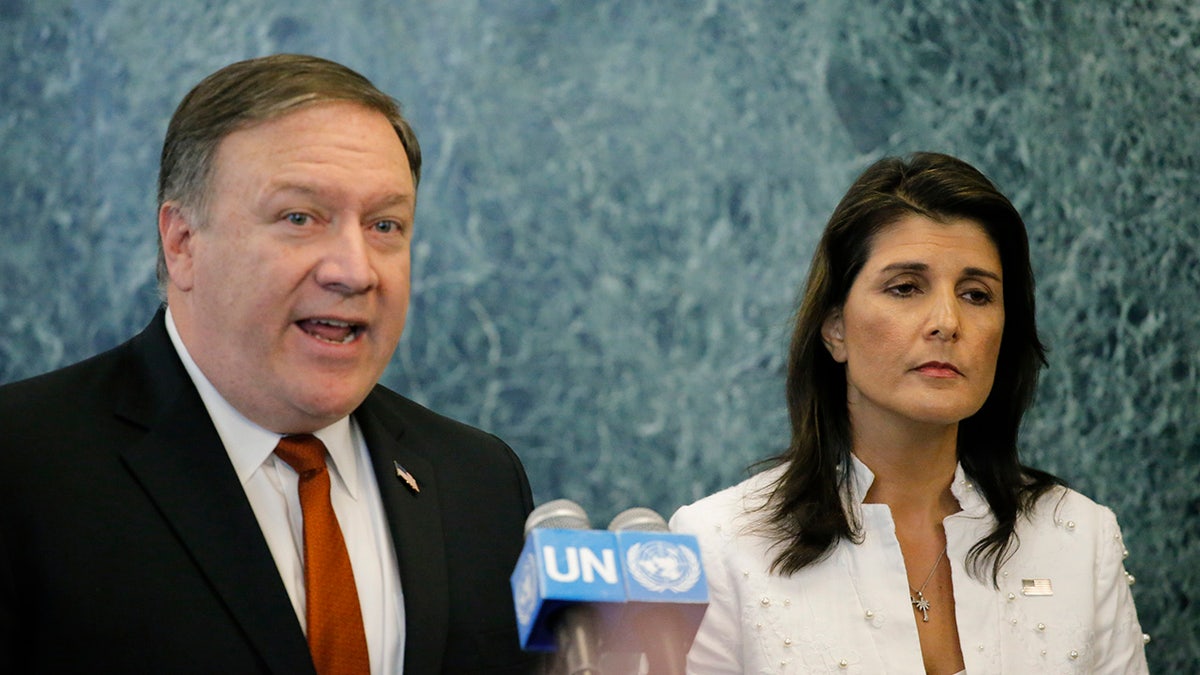 Nikki Haley and Mike Pompeo