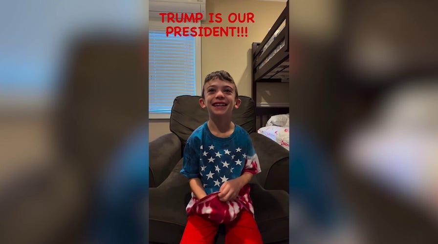 Young Trump supporter surprised after election night