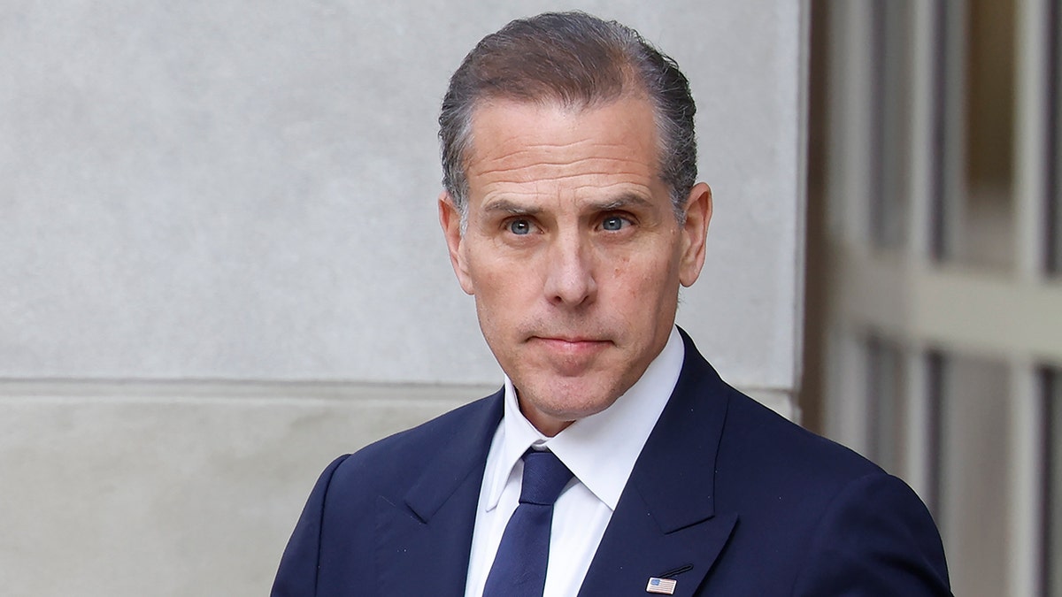 Hunter Biden closeup shot