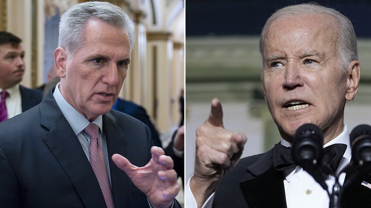 House Speaker Kevin McCarthy and President Joe Biden