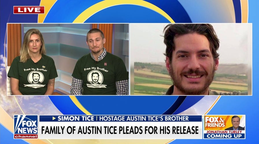 American hostage Austin Tice's siblings plead for his release after 12 years missing in Syria